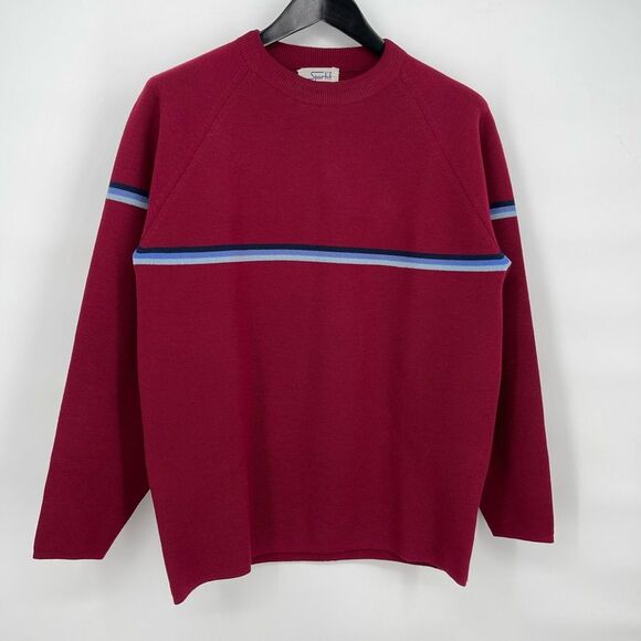 Sportif Other - Sportif USA made in British Hong Kong 100%‎ Wool Men's Large Sweater